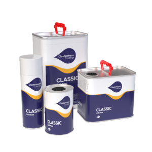Clostermann Classic Cellulose Clearcoat/Lacquer Range of Tin Sizes