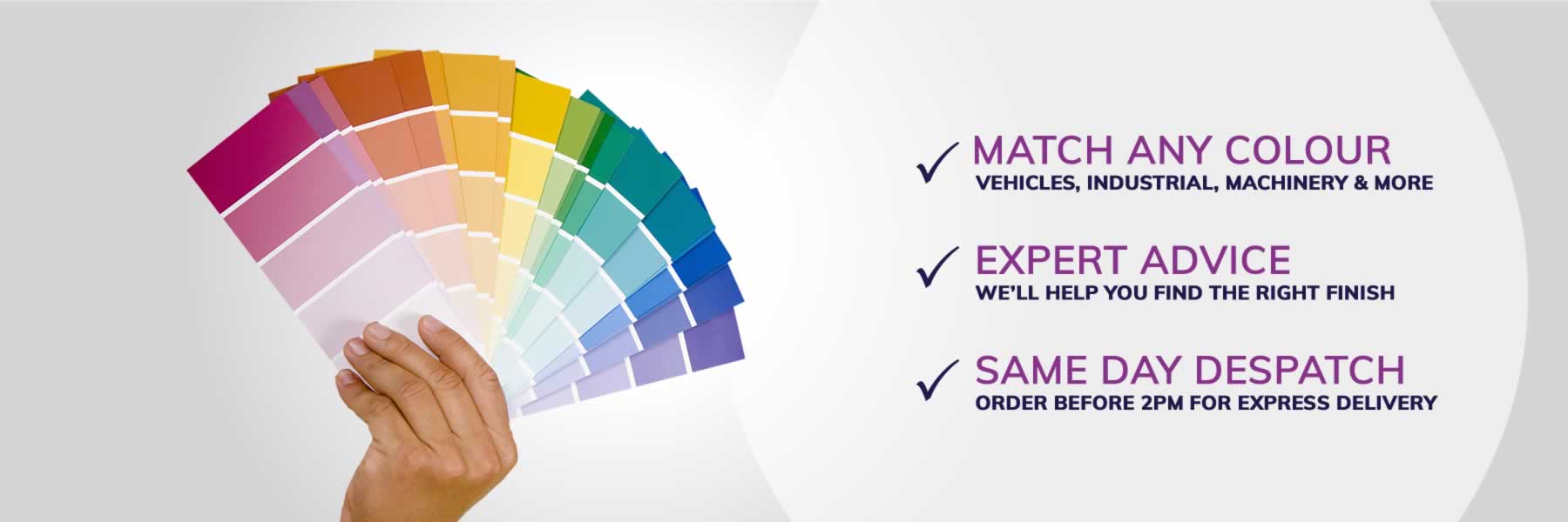 Free Paint Colour Code Matching Service